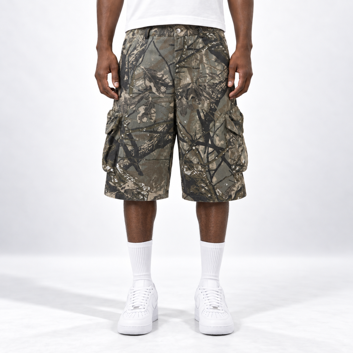 RETRO CAMO UNISEX JORTS