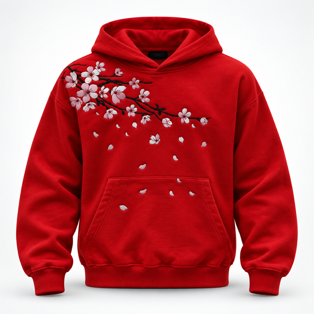 SPRING CHERRY BLOSSOM HOODIE