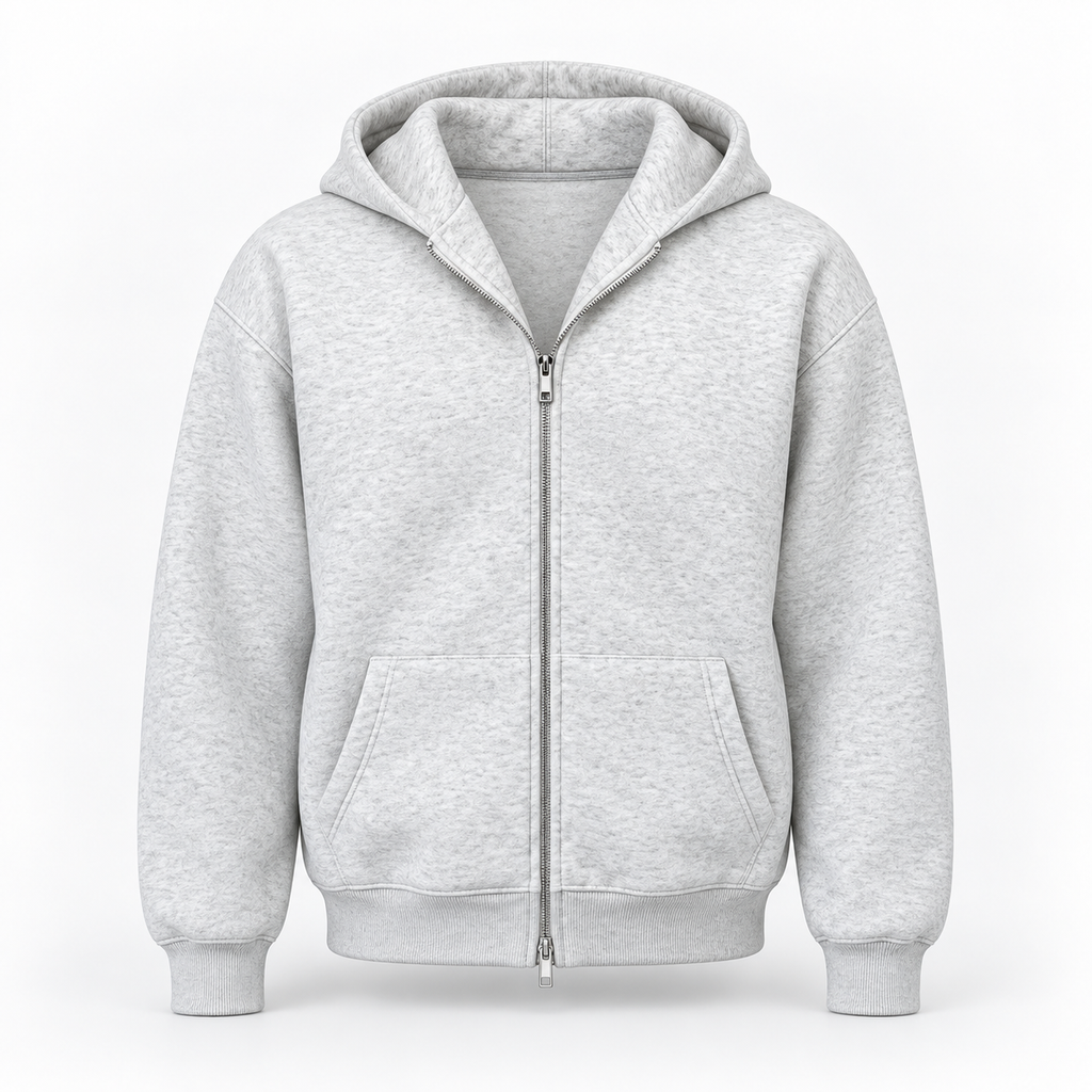 AMORA DOUBLE ZIPPER HOODIE