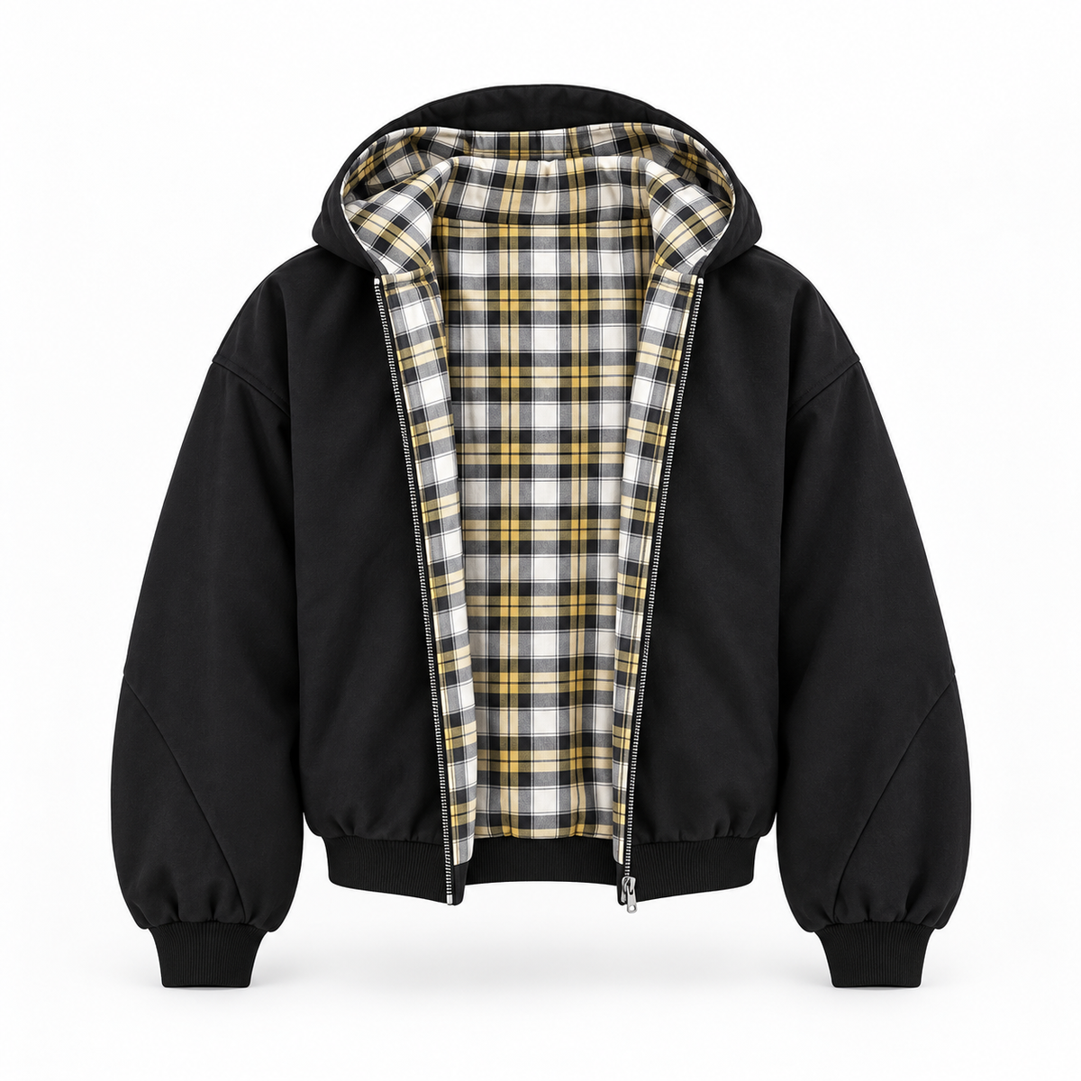 AMORA REVERSIBLE ZIPPER HOODIE
